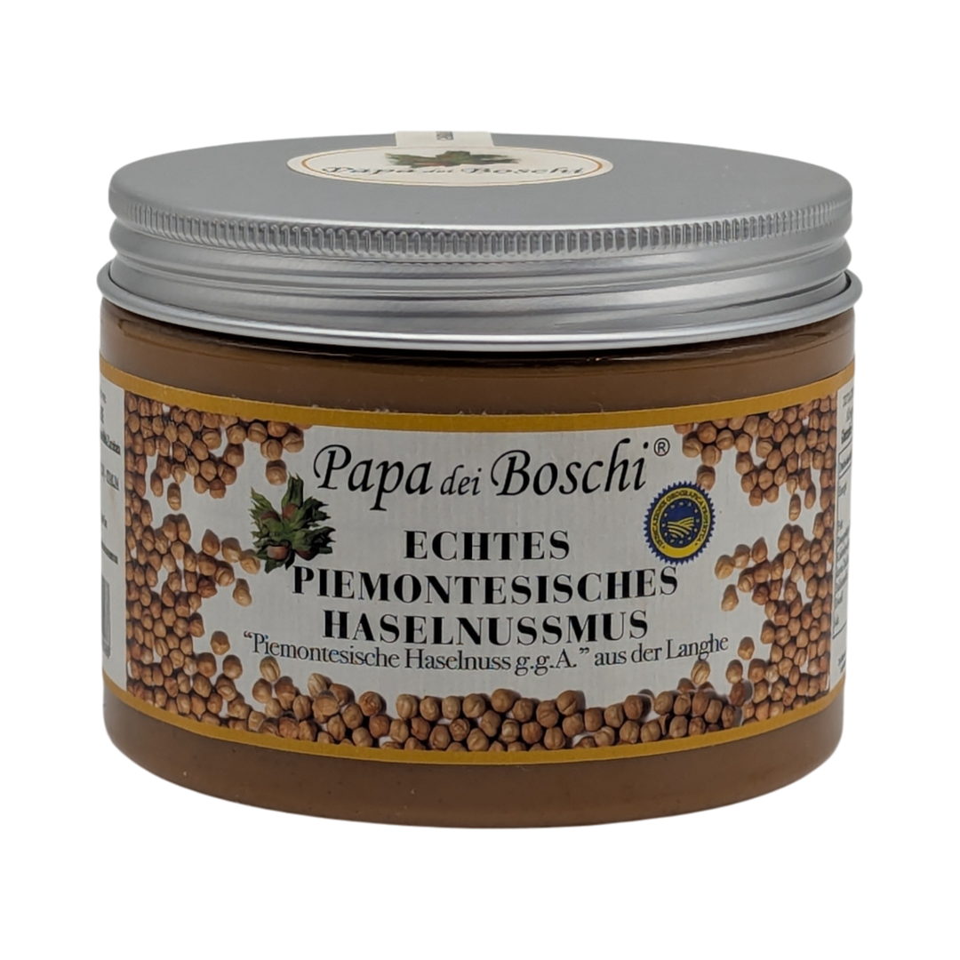 Papa dei Boschi: Pasta di nocciole piemontese 500 g