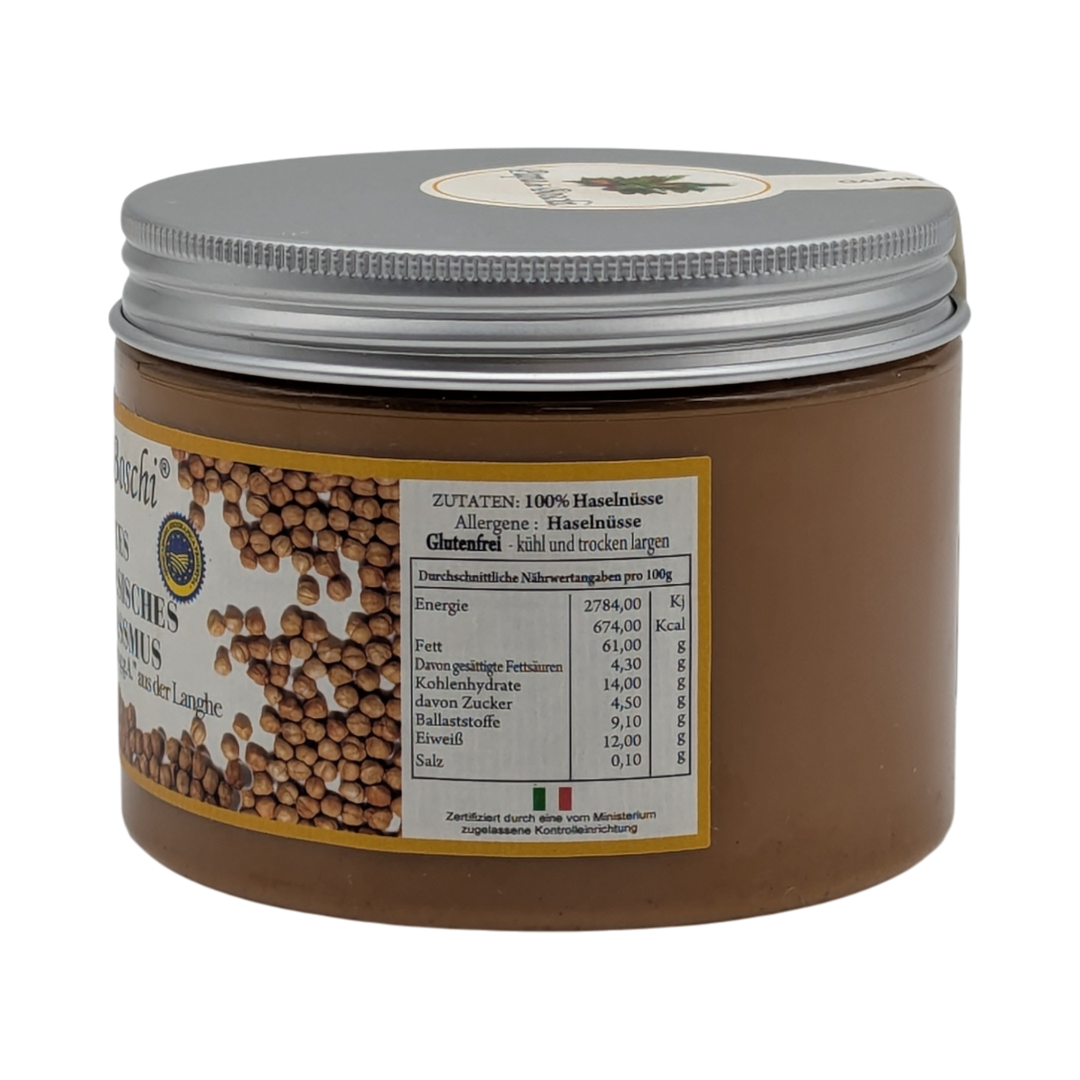 Papa dei Boschi: Pasta di nocciole piemontese 500 g