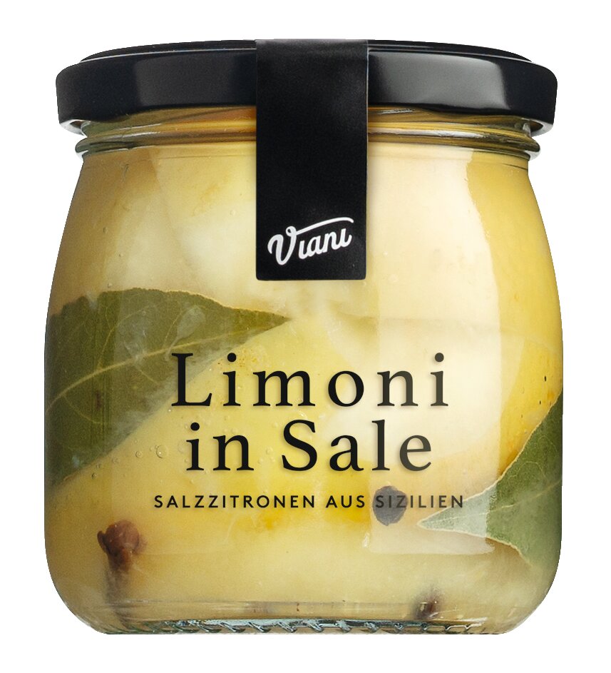 Viani: Salzzitronen aus Sizilien - Limoni in sale, 180 g