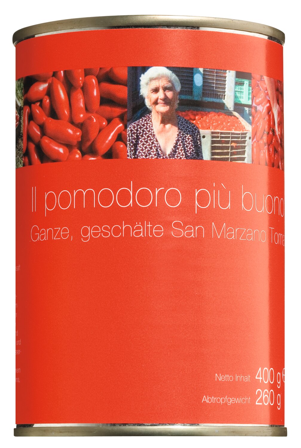 Il pomodoro piu buono: San Marzano due Tomaten (ganz) 400g
