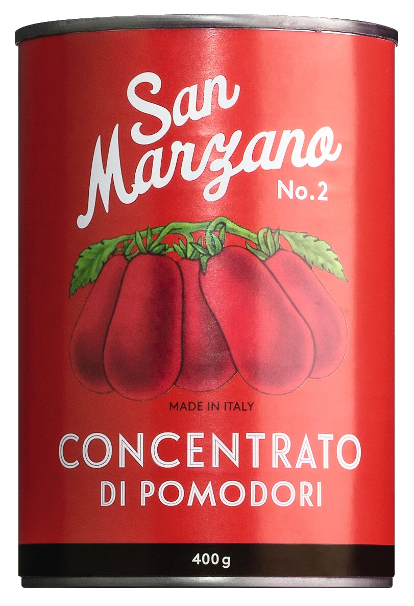 Il pomodoro piu buono: Tomatenmark aus San Marzano Tomaten 400g