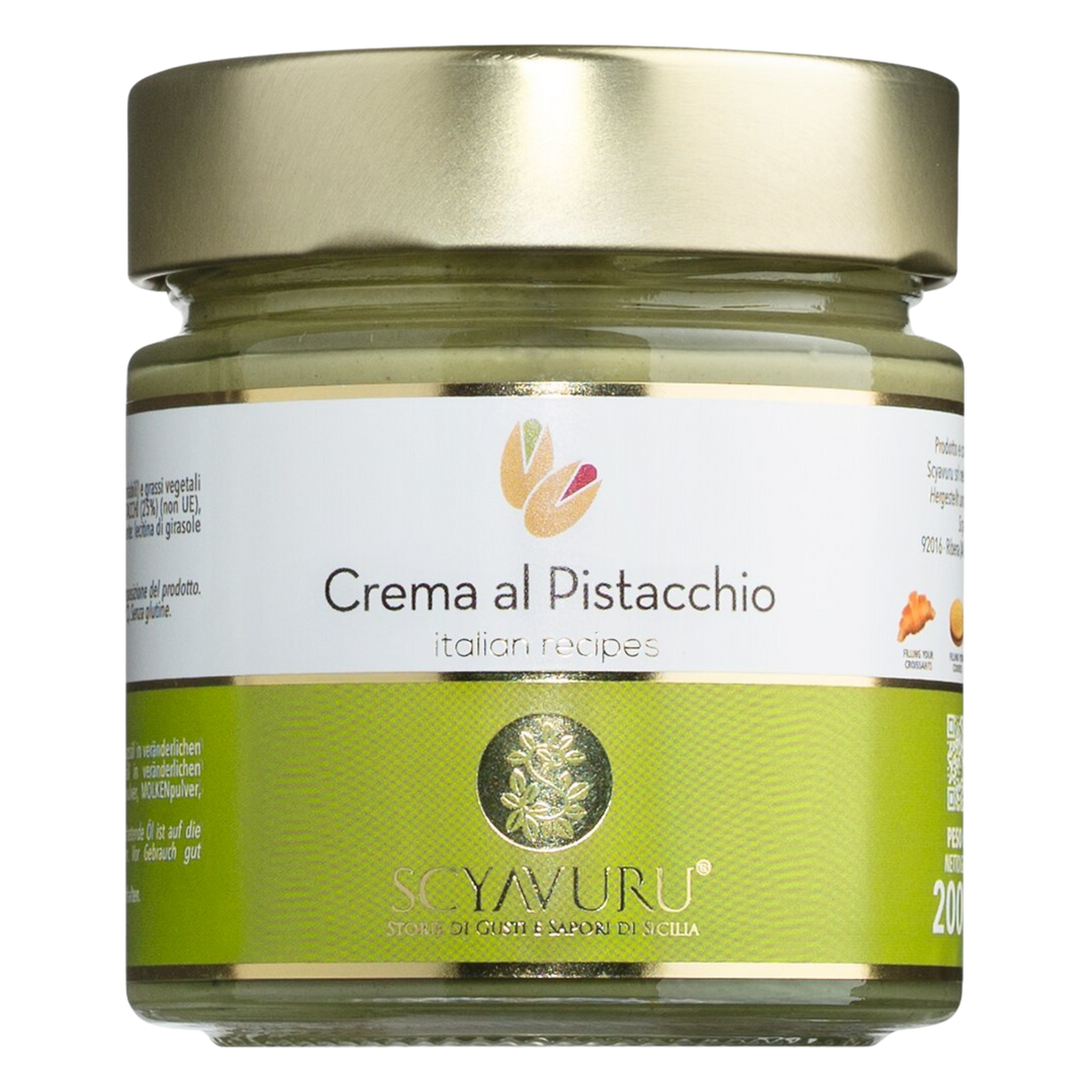 Scyavuru: Süße Pistaziencreme - Crema al Pistacchio, 200 g