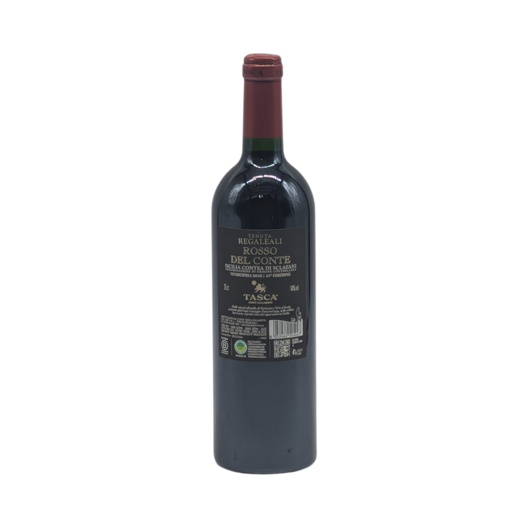 Tenuta Regaleali: Rosso del Conte 2018 - Piemont Express