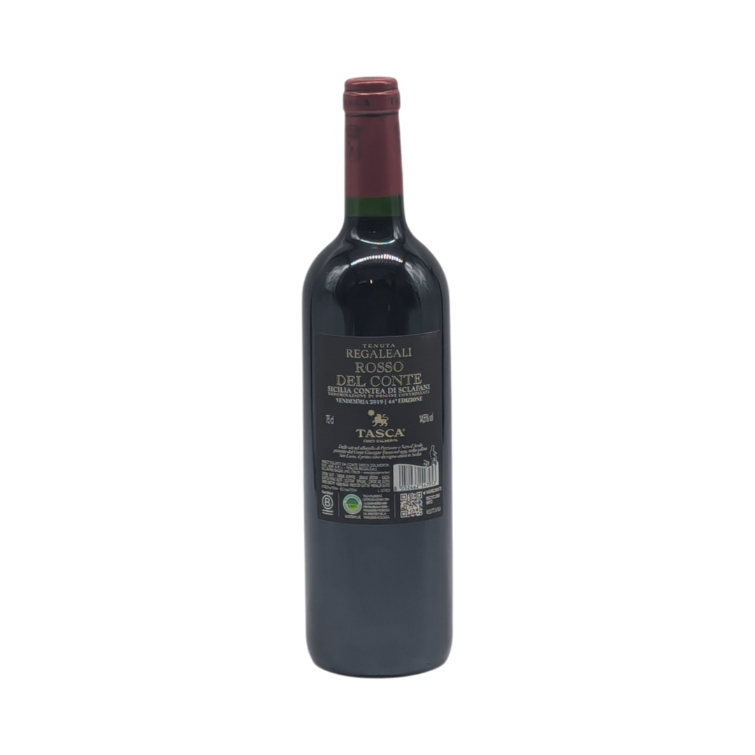 Tenuta Regaleali: Rosso del Conte 2019 - Piemont Express