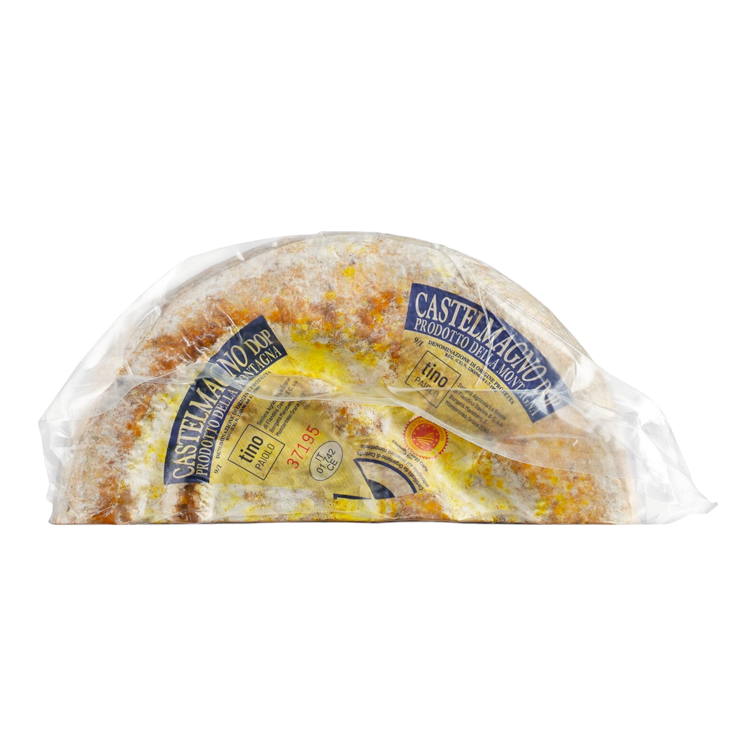 Tino Paiolo: Castelmagno DOP - Hartkäse aus Kuhrohmilch, 3 Monate gereift, 200g