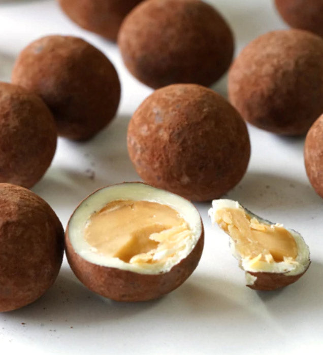 Tartuflanghe : Pralinés aux truffes - Tartufi dolci d'Alba au chocolat blanc 180g