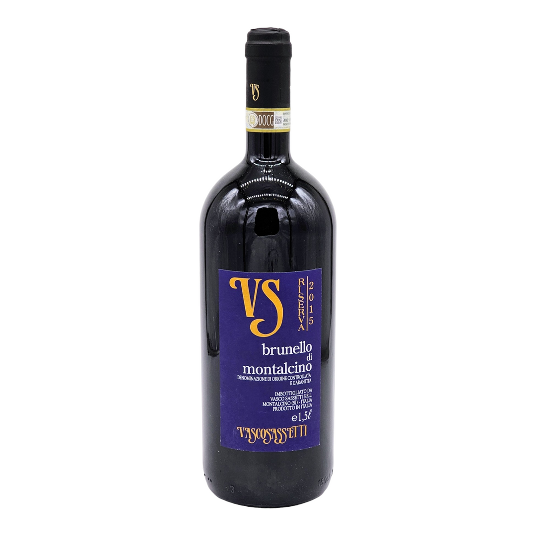 Vasco Sassetti: Brunello di Montalcino Riserva 2015 - 1.5. Litre Magnum