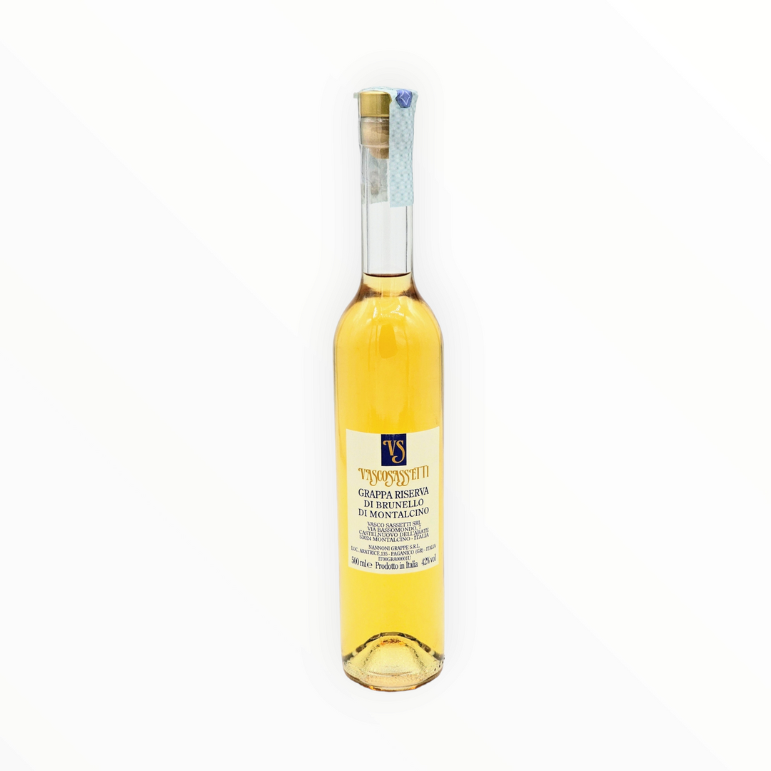 Vasco Sassetti : Grappa di Brunello Riserva