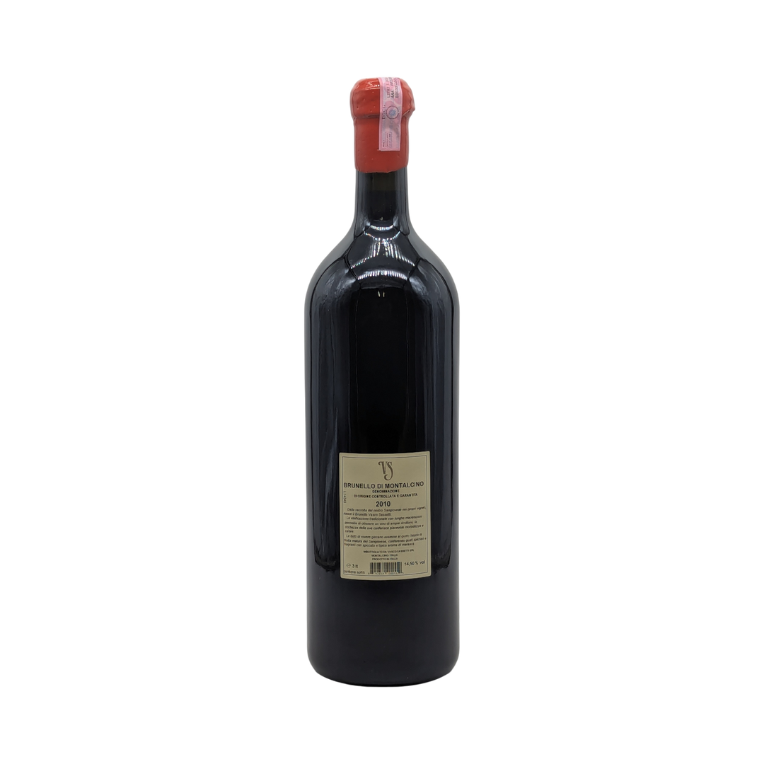Vasco Sassetti: Brunello di Montalcino Riserva 2010 - 3 Litri Doppelmagnum
