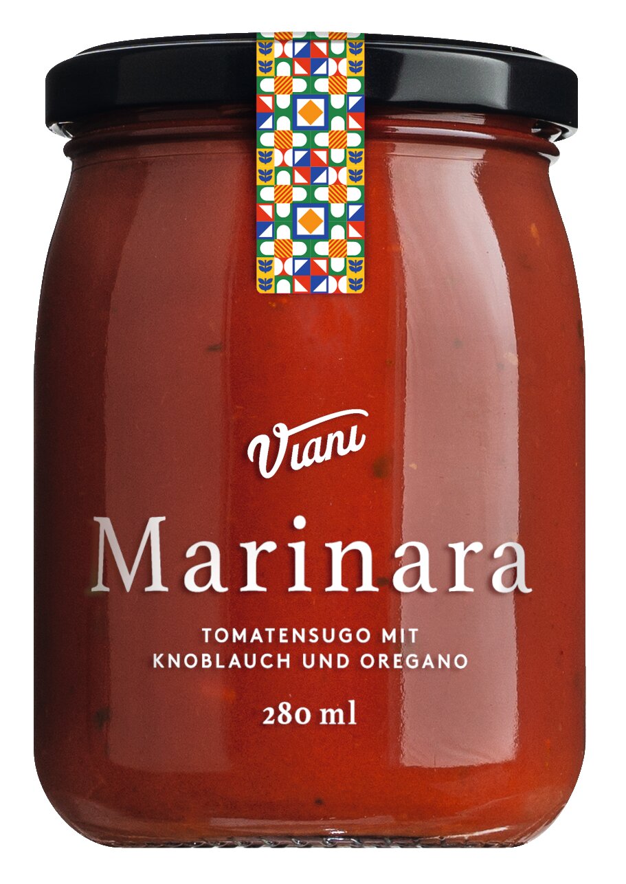 Viani: Sugo Marinara – Tomatensauce sizilianisch, 280 ml