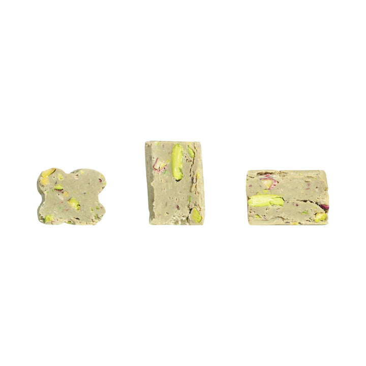 Viani: Weiße Schokoladentrüffel mit Pistazien - Tartufi dolci al pistacchio, 200g - Piemont Express