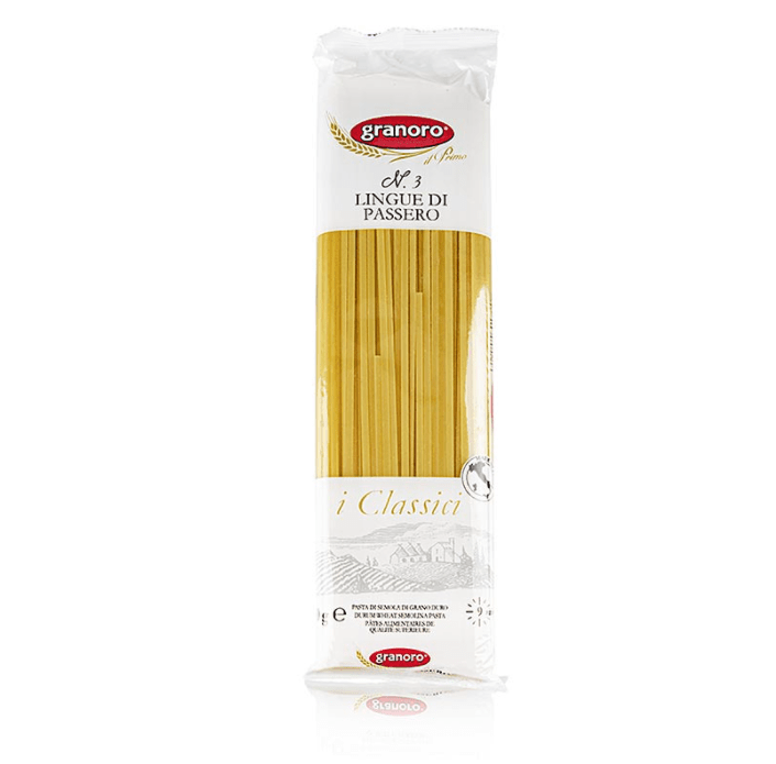 Granoro: Lingue di Passero, tagliatelle, 3mm, No.3, 500 g
