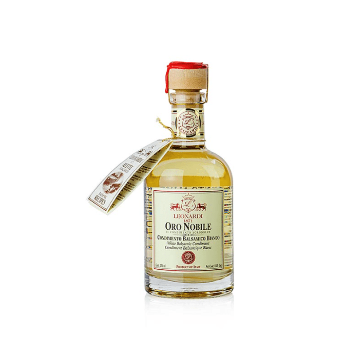 Leonardi: Balsamico Bianco "Oro Nobile", 4 years, oak barrel, 250 ml