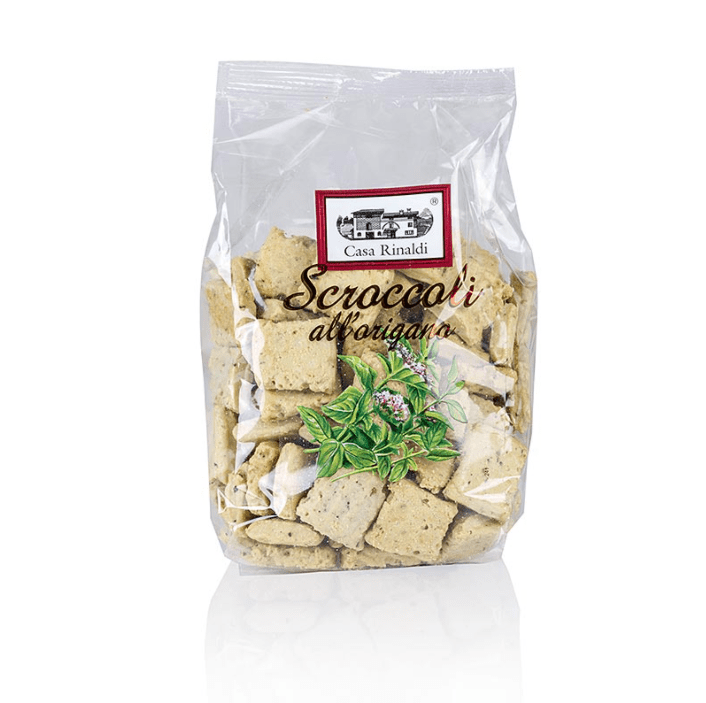 Scroccoli al origano - snacks with oregano, 300 g