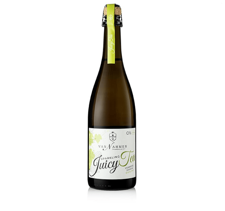 van Nahmen : Thé Juteux Pétillant - Verveine - Jasmin - Riesling, 750 ml