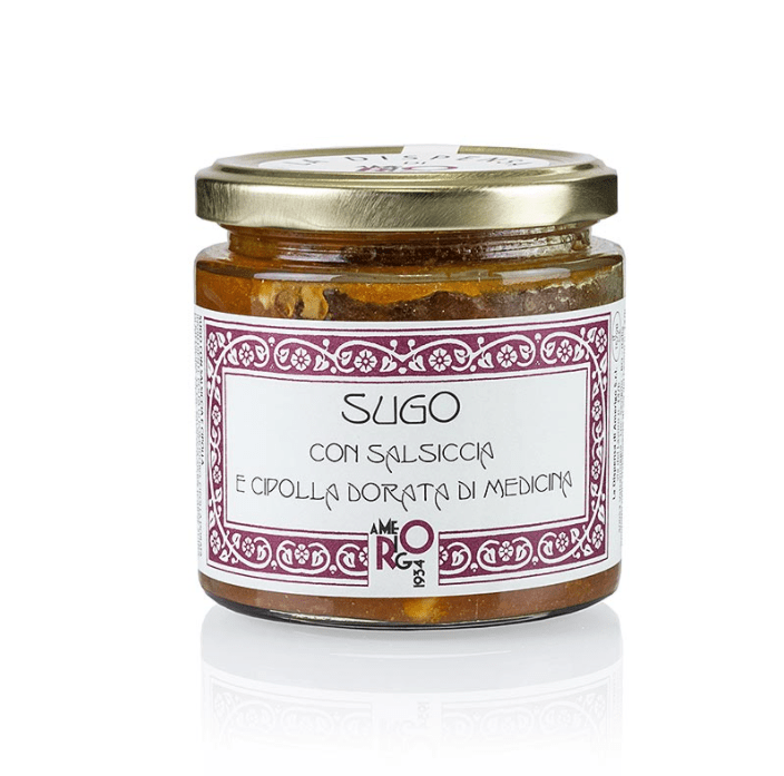 Appennino: Sugo alla salsiccia e cipolla - Sausage and onion sauce, 200 g, formerly Amerigo